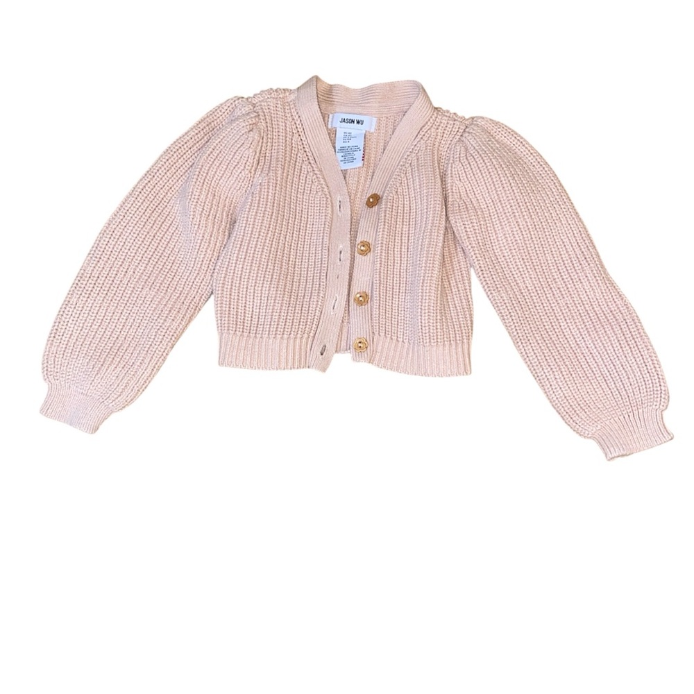 Jason Wu 4T Beige Knit Cardigan